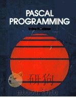 PASCAL PROGRAMMING   1985  PDF电子版封面     