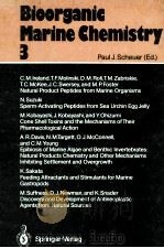 BIOORGANIC MARINE CHMISTRY VOLUME 3   1989  PDF电子版封面    PAUL J.SCHEUER 