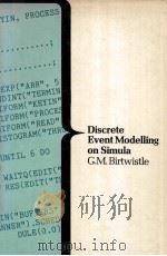 DEMOS A System for Discrete Event Modelling on Simula   1979  PDF电子版封面  0333238818   