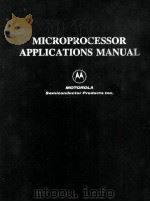 MICROPROCESSOR APPLICATIONS MANUAL   1975  PDF电子版封面  0070435278   