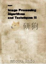 Image Processing Algorithms and Techniques III（1992 PDF版）