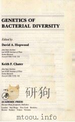 GENETICS OF BACTERIAL DIVERSITY（1989 PDF版）