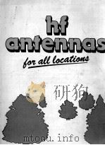 HF ANTENNAS FOR ALL LOCATIONS（1987 PDF版）
