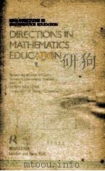 NEW DIRECTIONS IN MATHEMATICS EDUCATION   1989  PDF电子版封面  0415005418   