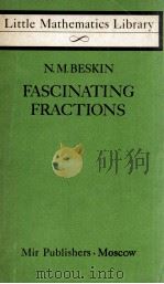 FASCINATING FRACTIONS   1986  PDF电子版封面     