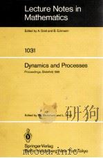 Lecture Notes in Mathematics   1983  PDF电子版封面     