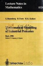 MATHEMATICAL MODELLING OF INDUSTRIAL PROCESSES（1992 PDF版）