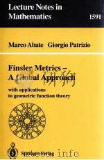 FINSLER METRICS - A GLOBAL APPROACH（1994 PDF版）