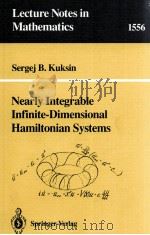 NEARLY INTEGRABLE INFINITE-DIMENSIONAL HAMILTONIAN SYSTEMS（1993 PDF版）