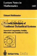 PERIODIC SOLUTIONS OF NONLINEAR DYNAMICAL SYSTEMS（1991 PDF版）