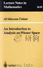 AN INTRODUCTION TO ANALYSIS ON WIENER SPACE（1995 PDF版）