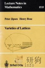 VARIETIES OF LATTICES（1992 PDF版）