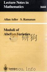 MODULI OF ABELIAN VARIETIES（1996 PDF版）