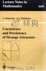 COEXISTENCE ANDPERSISTENCE OF STRNAGE ATTRACTORS   1997  PDF电子版封面  9783540627319   