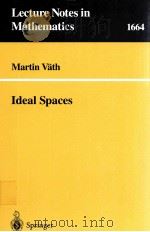 IDEAL SPACES   1997  PDF电子版封面  9783540631606   
