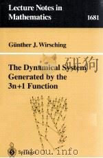 THE DYNAMICAL SYSTEM GENERATED BY THE 3N+1 FUNCTION（1998 PDF版）
