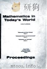 MATHEMATICS IN TODAY'S WORLD（1974 PDF版）