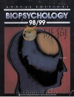 BIOPSYCHOLOGY 98/99 FOURTH EDITION   1998  PDF电子版封面     