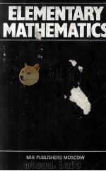 ELEMENTARY MATHEMATIDCS   1978  PDF电子版封面     