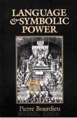 LANGUAGE AND SYMBOLIC POWER（1991 PDF版）