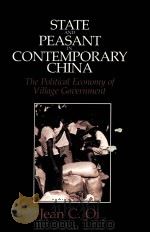 STATE AND PEASANT IN CONTEMPORARY CHINA   1989  PDF电子版封面  0520076370   