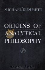 ORIGINS OF ANALYTICAL PHILOSOPHY（1993 PDF版）
