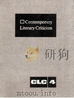 Contemporary Literary Criticism Volume 4（1975 PDF版）