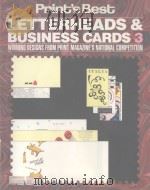PRINT'S BEST LETTERHEADS & BUSINESS CARDS 3（1994 PDF版）