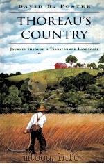 THOREAU‘S COUNTRY:JOURNEY THROUGH A TRANSFORMED LANDSCAPE   1999  PDF电子版封面  0674886453   