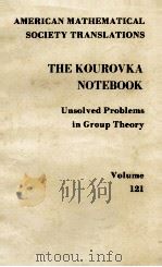 THE KOUROVKA NOTEBOOK   1983  PDF电子版封面  0821830791   