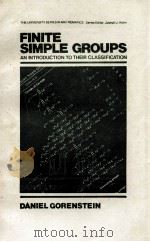 FINITE SIMPLE GROUPS（1982 PDF版）