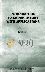 INTRODUCTION TO GROUP THEORY WITH APPLICATIONS（1977 PDF版）