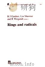 RINGS AND RADICALS   1996  PDF电子版封面  0582292816   