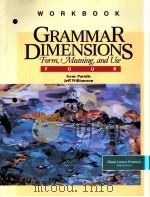 GRAMMAR DIMENSIONS WORKBOOK FOUR   1994  PDF电子版封面    GENE PARULIS AND JEFF WILLIAMS 