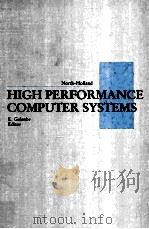 High Performance Computer Systemss（1988 PDF版）