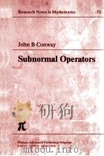 SUBNORMAL OPERATORS（1981 PDF版）