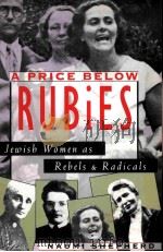 A PRICE BELOW RUBIES:JEWISH WOMEN AS REBELS AND RADICALS   1993  PDF电子版封面  067470410X   