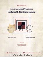 Proceedings Second International Workshop on Configurable Distributed Systems（1994 PDF版）