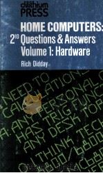 HOME COMPUTERS：2 10 Questions & Answers Volume 1:Hardware（1977 PDF版）