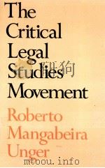 THE CRITICAL LEGAL STUDIES MOVEMENT（1986 PDF版）