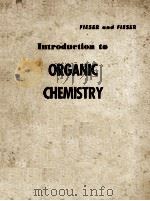 INTRODUCTION TO ORGANIC CHEMISTRY     PDF电子版封面     