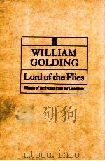 WILLIAM GOLDING LORD OF THE FLIES   1954  PDF电子版封面    WILLIAM GOLDING 