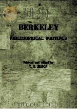 BERKELEY  PHILOSOPHICAL WRITINGS   1952  PDF电子版封面     