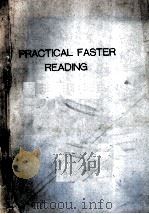 PRACTICAL FASTER READING     PDF电子版封面     