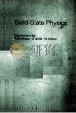 SOLID-STATE PHYSICS   1976  PDF电子版封面  354007774X   