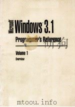 Microsoft Windows TM 3.1 Programmer's Reference Volume 1 Overview（1992 PDF版）