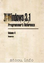 Microsoft Windows TM 3.1 Programmer's Reference Volume 4 Resources（1992 PDF版）