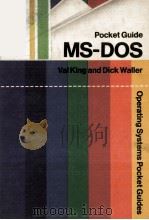 Pocket Guide MS-DOS   1984  PDF电子版封面  0273021516   