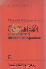 ABSTRACT CAUCHY PROBLEMS AND FUNCTIONAL DIFFERENTIAL EQUATIONS（1981 PDF版）