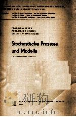 MTOCHASTISCHE PROZESSE UND MODELLE（1982 PDF版）